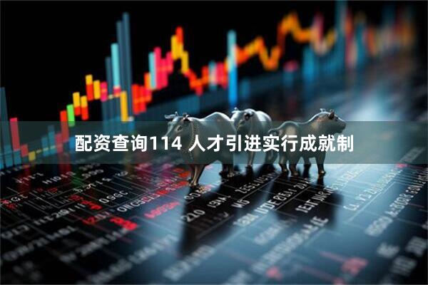配资查询114 人才引进实行成就制